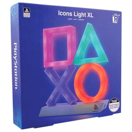 Candeeiro de ícones da playstation