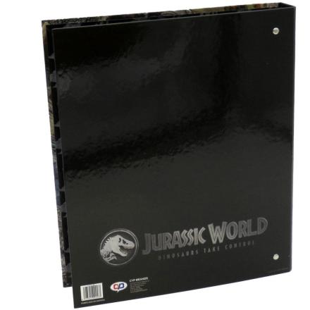 Anéis para pastas a4 jurassic world