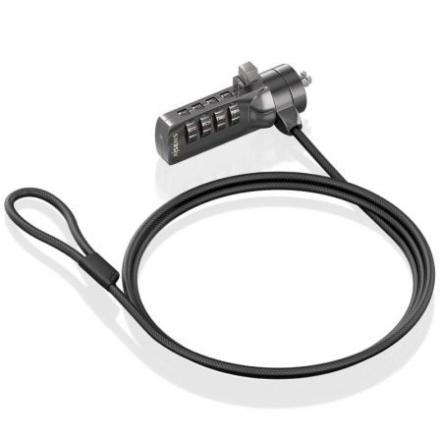 Cabo de segurança para computador portátil aisens aslk-d40n0