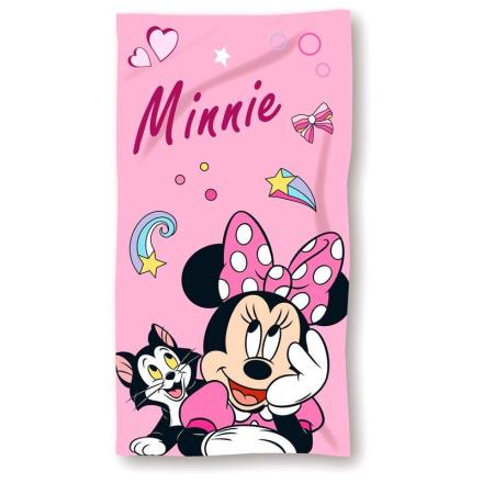 Toalha de praia em microfibra disney minnie