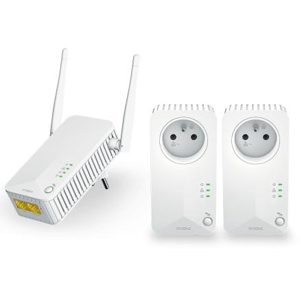 Strong powerline wi-fi 600 triple pack