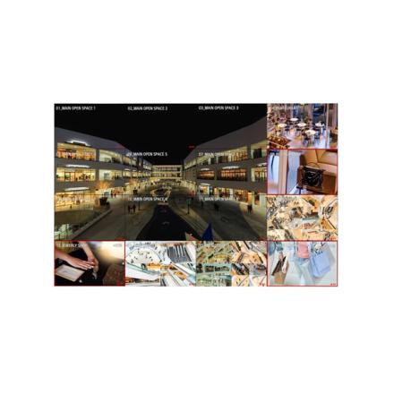 Lg monitor profissional 55" fhd 700cd 24/7 videowall 0.44mm