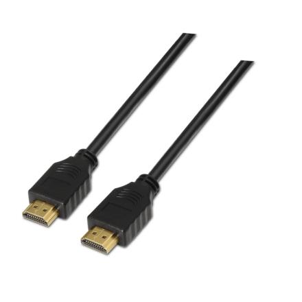 Cabo aisens hdmi de alta velocidade a/m-to-m 5,0m preto