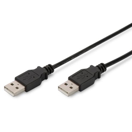 Cabo digitus usb 2.0 tipo a/a m/m 1mt preto