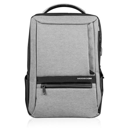 Mochila portátil modecom smart 15 cinza 15.6"
