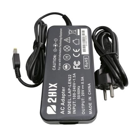 Transformador compativel 2hix lenovo 20v 8.5a usb type