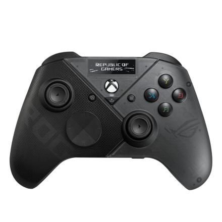Gamepad analógico asus rog raikiri pro preto bluetooth