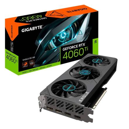 Placa gráfica gigabyte nvidia rtx 4060 ti eagle oc 8gb