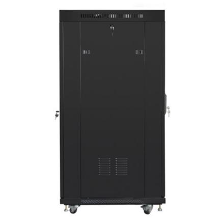 Armario lanberg rack 19" 27u 600x800 flat pack puerta mesh n