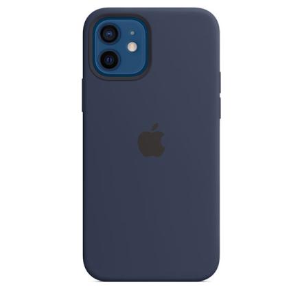 Capa Apple Para Iphone 12/12 Pro 6,1" Silicone Magsafe Blue