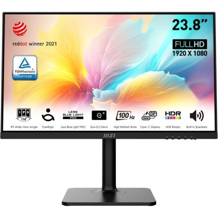 Monitor msi modern md2412p 23,8\\" fhd ips 100hz 1ms(mrpt)hdr