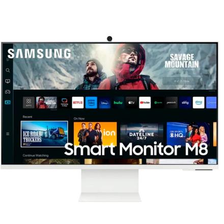 Samsung monitor smart 32" m8 m80c 4k wifi 400cd 4ms 3840x216