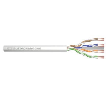 Digitus bobine cabo rede flexível cat6a u/utp lszh 100mt cin