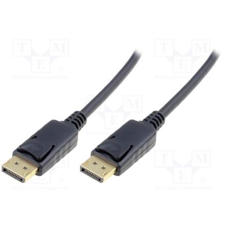 Cabo digitus displayport m/m ultra hd 4k - 1mt