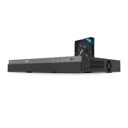 Vigi 16 channel poe+ network video recorder- built in one 2t