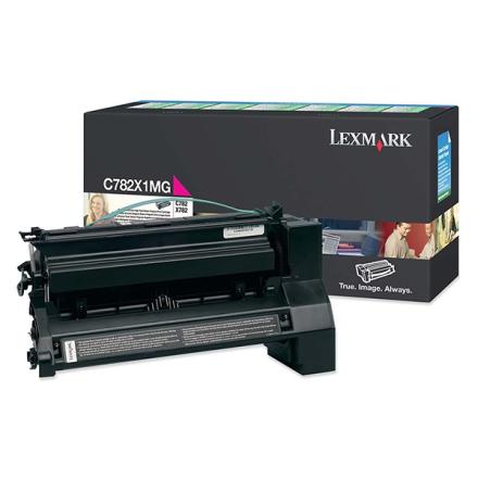 Lexmark toner magenta c782cap.extra c/ret 15k