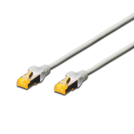 Digitus chicote cat6a s/ftp lszh 1mt cinza