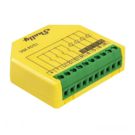 Controlador para Fitas LED Shelly PlusRGBW-PM Wifi/BT