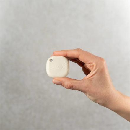 Comando Inteligente IP54 Shelly BLU BUtton Tough 1 Ivory