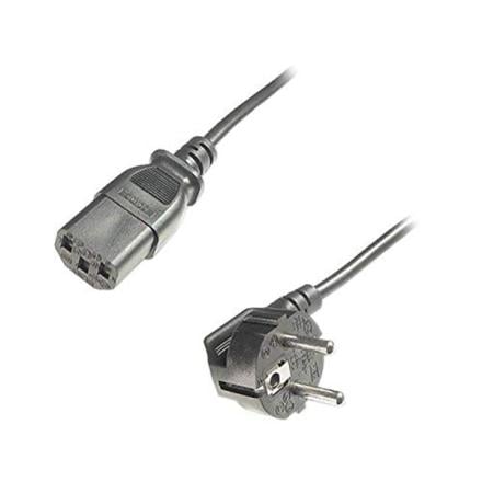 Cabo digitus power c13 / schuko 90º - 5mt