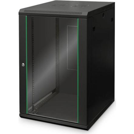 Digitus bastidor mural dynamic 19" 16u 816x600x450 preto