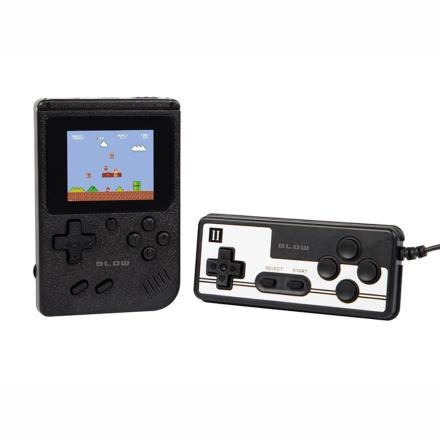 Consola de jogos compacta c/ 400 jogos e comando retro