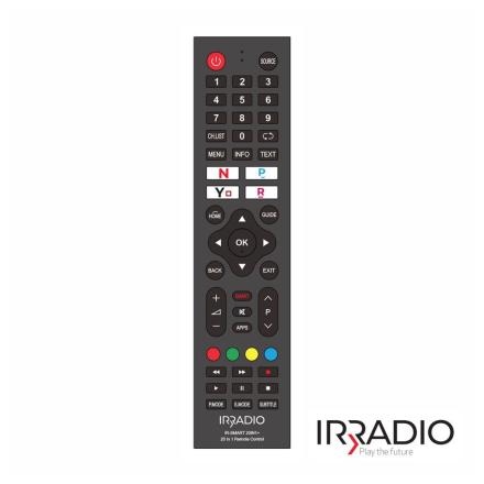 Comando universal compatível c/ 20 marcas smart tv