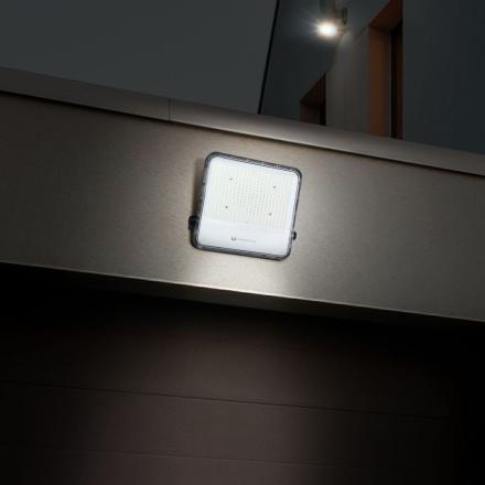 Foco led 200w 230v 6500k 30000lm ip65 preto forever