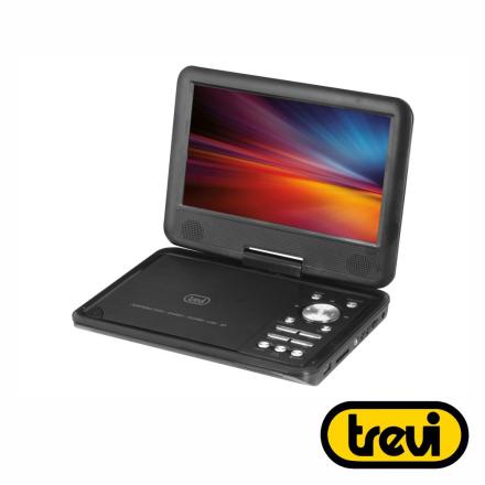 Leitor dvd portátil 9" c/ lcd usb/sd trevi