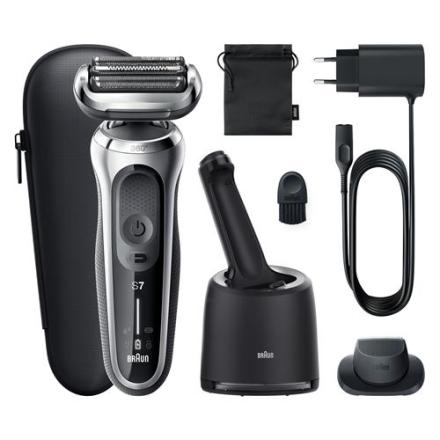 Máquina barbear braun -s7/71s7200ccsilver