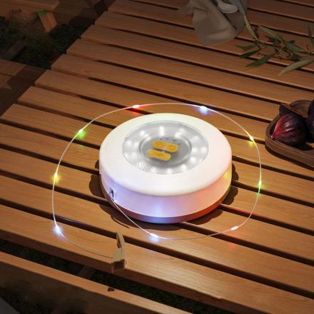 Lanterna portátil 200lm c/ fita led rgb xo