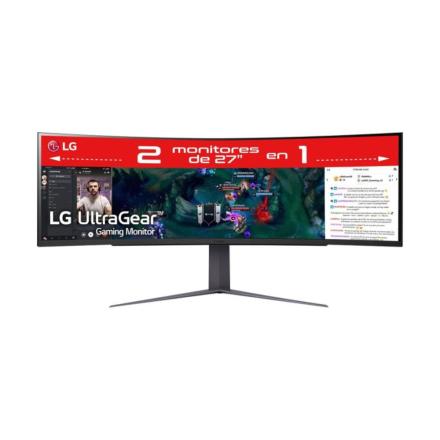 Monitor Gaming Lg Ultragear 49" Wqhd Va Ultrawide Curvo 240h