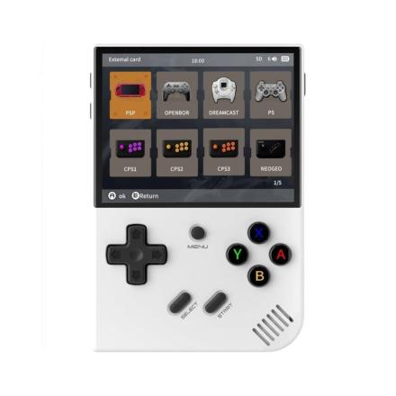 Consola Retro Portátil Anbernic RG35XX Plus 64GB Branco